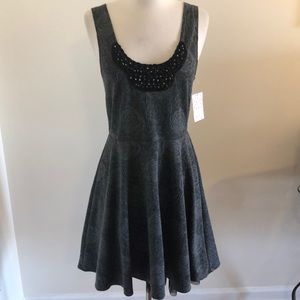 Free People | Charcoal Sleeveless Mini Dress